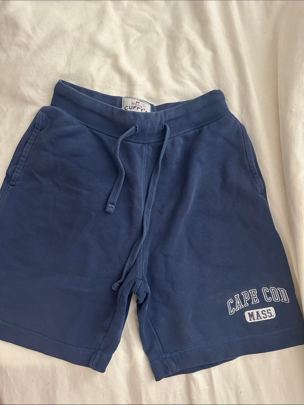 Cape Cod Men's Navy Athletic Drawstring Shorts